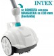 Robot pulitore automatico Intex 28007 per fondo piscina fuoriterra ZX50